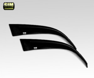 Citroen Jumpy 2007-2012 - Дефлекторы окон (ветровики), к-т 2 шт, передние, темные. SIM фото, цена