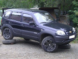 Ветровики Chevrolet niva egr 4шт