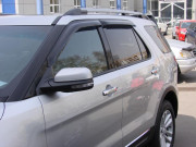 Ford Explorer 2011-2015 - Дефлекторы окон (ветровики), к-т 4 шт, темные. SIM фото, цена