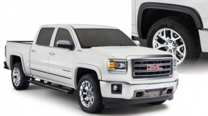 GMC Sierra 2014-2015 - Расширители колесных арок, к-т 4 шт (Bushwacker) OE  Style. фото, цена