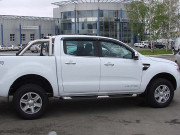 Ford Ranger 2011-2015 - Дефлекторы окон (ветровики), к-т 4 шт, темные( Double Cab). SIM фото, цена