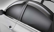 Hyundai Elantra 2007-2010 - Дефлекторы окон (ветровики), к-т 4 шт, темные. SIM фото, цена