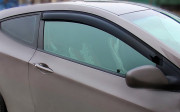 Hyundai i 30 2012-2015 - Дефлекторы окон (ветровики), к-т 2 шт, темные (coupe). SIM фото, цена