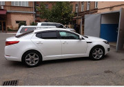 Kia Optima 2010-2015 - Дефлекторы окон (ветровики), к-т 4 шт, темные. SIM фото, цена