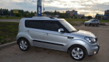 Дефлектор капота на Kia soul 2011