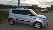 Kia Soul 2008-2012 - Дефлекторы окон (ветровики), к-т 4 шт, темные. SIM фото, цена