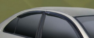 Nissan Almera Classic 2006-2012 - Дефлекторы окон (ветровики), к-т 4 шт, темные. SIM фото, цена