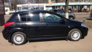 Nissan Tiida 2003-2011 - Дефлекторы окон (ветровики), к-т 4 шт, темные (htb). SIM фото, цена