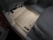 Dodge Ram 2002-2024 - Коврики резиновые с бортиком, передние, бежевые (Regular Cab). (WeatherTech) фото, цена