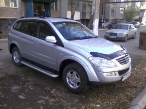 Ssang Yong Kyron 2006-2012 - Дефлекторы окон (ветровики), к-т 4 шт, темные. SIM фото, цена