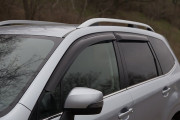 Subaru Forester 2013-2016 - Дефлекторы окон (ветровики), к-т 4 шт, темные. SIM фото, цена