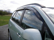 Toyota Corolla 2001-2006 - Дефлекторы окон (ветровики), к-т 4 шт, темные (Htb). SIM фото, цена