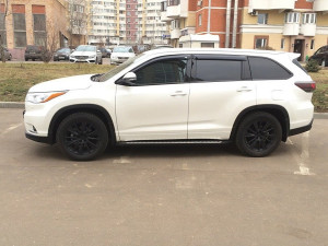 Toyota Highlander 2014-2015 - Дефлекторы окон (ветровики), комлект. (SIM) фото, цена