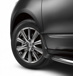 Acura MDX 2014-2016 - Брызговики, черные, к-т 4 шт. (Acura) фото, цена