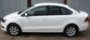 Volkswagen Polo 2010-2015 - Дефлекторы окон (ветровики), к-т 4 шт, темные (Sed). SIM фото, цена