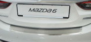 Mazda 3 2013-2015 - Накладка на задний бампер с загибом.  фото, цена