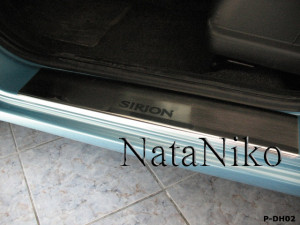 Daihatsu Sirion 2008-2010 - Порожки внутренние к-т 4шт фото, цена