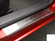 Mazda 6 2013-2015 - Порожки внутренние к-т 4 шт. (НатаНико) фото, цена