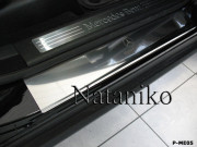 Mercedes-Benz ML 2005-2011 - Порожки внутренние к-т 4 шт. (НатаНико) фото, цена