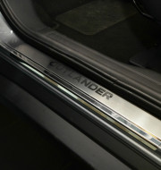 Mitsubishi Outlander 2013-2015 - Порожки внутренние к-т 4 шт. (НатаНико) фото, цена