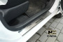 Nissan Micra 2011-2015 - Порожки внутренние к-т 4 шт. (НатаНико) фото, цена