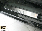 Subaru Legacy 2009-2013 - Порожки внутренние к-т 2 шт. (НатаНико) фото, цена
