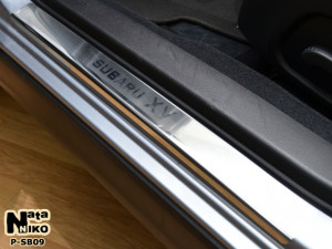Subaru XV 2011-2016 - Порожки внутренние к-т 4 шт. (НатаНико) фото, цена