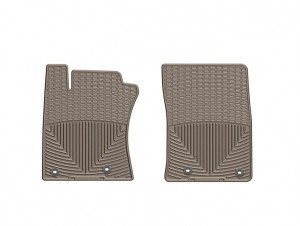 Toyota Land Cruiser Prado 2013-2024 - Коврики резиновые, передние, бежевые. (WeatherTech) фото, цена