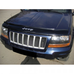 Jeep Grand Cherokee 1999-2004 - Дефлектор капота (мухобойка), VIP Tuning фото, цена