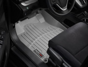 Honda CRV 2012-2016 - Коврики резиновые с бортиком, передние, серые (WeatherTech) фото, цена
