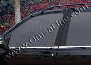 Mercedes-Benz ML 2004-2010 - Хромированная окантовка окон, к-т 4 шт, нерж. (Omsa) фото, цена