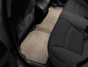 Hyundai Sonata 2009-2014 - Коврики резиновые с бортиком, задние, бежевые. (WeatherTech) фото, цена