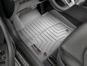Hyundai Sonata 2015-2020 - Коврики резиновые с бортиком, передние, серые. (WeatherTech) фото, цена