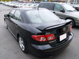 Mazda 6 2002-2007 - Спойлер на крышку багажника со стоп-сигналом (UA) фото, цена