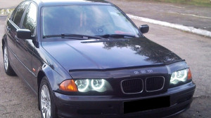 BMW 3 1998-2001 - Дефлектор капота (мухобойка). (E46). (VIP Tuning) фото, цена