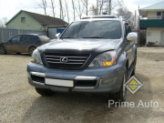 Lexus GX 2003-2008 - Дефлектор капота (мухобойка) оригинальный, темный. LEXUS фото, цена