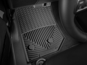 Jeep Wrangler 2014-2019 - Коврики резиновые, передние, черные. (WeatherTech) фото, цена