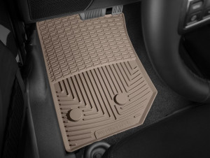 Jeep Wrangler 2014-2019 - Коврики резиновые, передние, бежевые. (WeatherTech) фото, цена