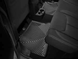 Jeep Wrangler 2014-2019 - Коврики резиновые, задние, черные. (WeatherTech) фото, цена