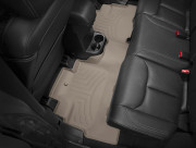 Jeep Wrangler 2014-2019 - Коврики резиновые с бортиком, задние, бежевые. (WeatherTech) фото, цена