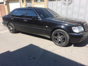 Mercedes-Benz S 1990-1998 - Long- Дефлекторы окон (ветровики), к-т 4 шт, темные. Cobra Tuning. фото, цена