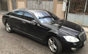 Mercedes-Benz S 2006-2012 - Дефлекторы окон (ветровики), к-т 4 шт, темные. Cobra Tuning. фото, цена