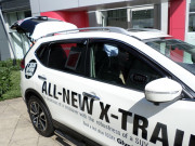 Nissan X-Trail 2014-2016 - Дефлекторы окон (ветровики), к-т 4 шт, темные. (EGR) фото, цена