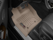 Land Rover Range Rover 2013-2023 - Коврики резиновые с бортиком, передние, бежевые. (WeatherTech) фото, цена