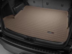 Toyota Highlander 2014-2019 - Коврик резиновый в багажник, бежевый. (WeatherTech) 5 мест фото, цена