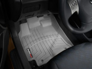 Toyota Matrix 2009-2013 - Коврики резиновые с бортиком, передние, серые. (WeatherTech) AWD фото, цена