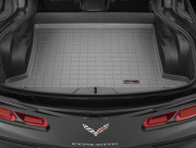 Chevrolet Corvette 2014-2020 - Коврик резиновый в багажник, серый. (WeatherTech) фото, цена