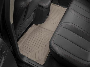 GMC Terrain 2009-2020 - Коврики резиновые с бортиком, задние, бежевые. (WeatherTech) фото, цена