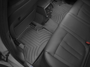 BMW X6 2014-2018 - Коврики резиновые с бортиком, задние, черные. (WeatherTech) фото, цена