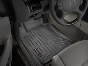 Mercedes-Benz E 2003-2009 - Коврики резиновые с бортиком, передние, черные (4MATIC). (WeatherTech) фото, цена